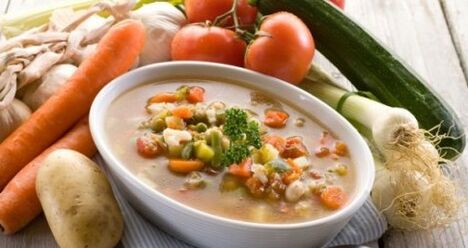 治疗胃炎的蔬菜泥汤