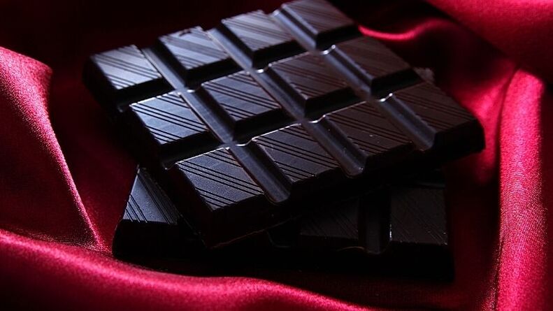 开菲尔饮食中的黑巧克力